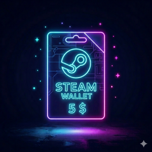 بطاقة ستيم اميركي 5$